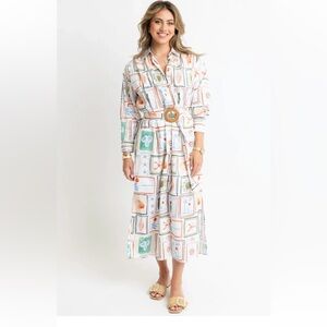 Karlie Capri Coast Shirt Dress